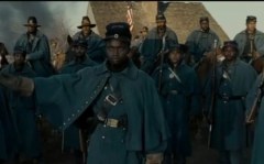 Black soldiers in the Union army as depicted in "Lincoln."