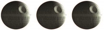 3 Death Stars