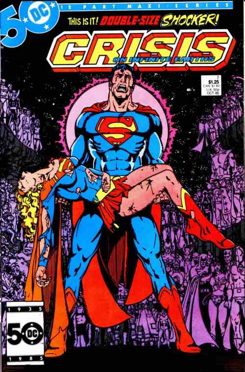 Though one of many characters killed during Crisis on Infinite Earths, Supergirl was probably the most popular character to meet her end.