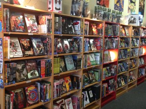 Graphic Novels as far as the eye can see...