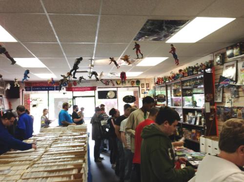 Geeks being Geeks, together.