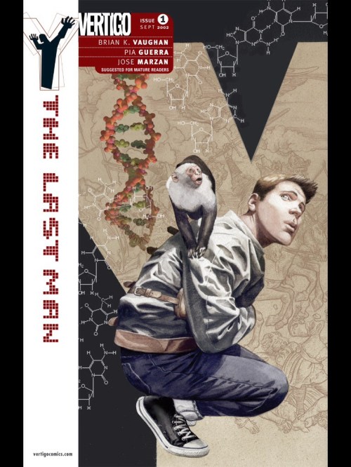 A man and his monkey.