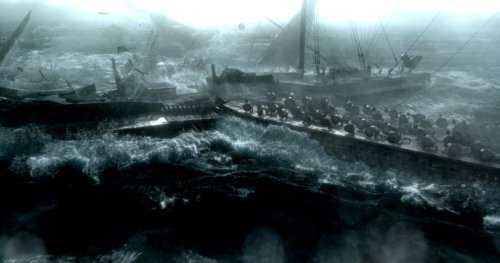 Persian ships go crunch.