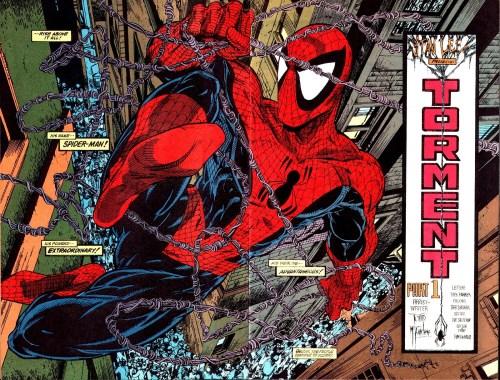 Nobody does Spider-Man's webs quite like Todd McFarlane.