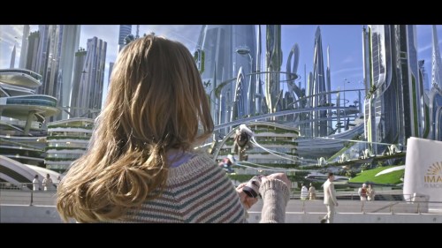 Casey's first look at Tomorrowland.