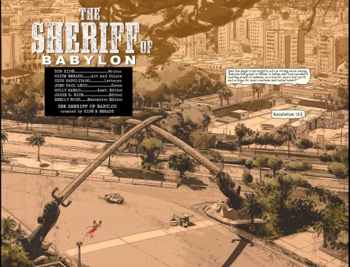 The two-page introduction to Baghdad.